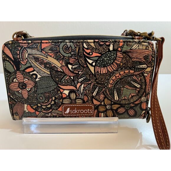 Sakroots Sienna Spirit Desert crossbody/wallet - Picture 3 of 10